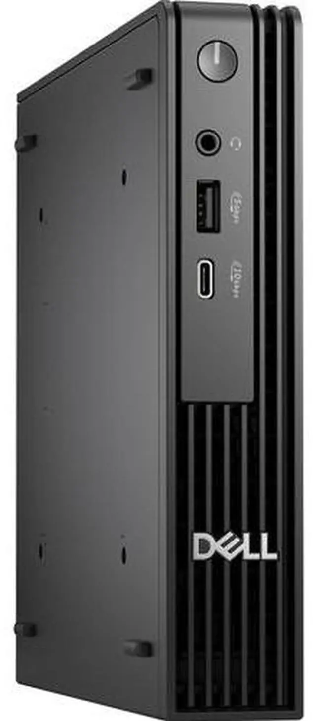 Main image of Dell Pro Micro QCM1250 mini PC Desktop, Intel 20-Core i7 14700T, 16GB DDR5 RAM, 512GB SSD, Mini business PC, WIFI, Bluetooth, DisplayPort, HDMI, Windows 11 Pro, Black
