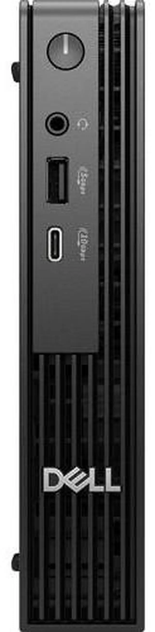 Alt view image 2 of 6 - Dell Pro Micro QCM1250 mini PC Desktop, Intel 20-Core i7 14700T, 16GB DDR5 RAM, 512GB SSD, Mini business PC, WIFI, Bluetooth, DisplayPort, HDMI, Windows 11 Pro, Black
