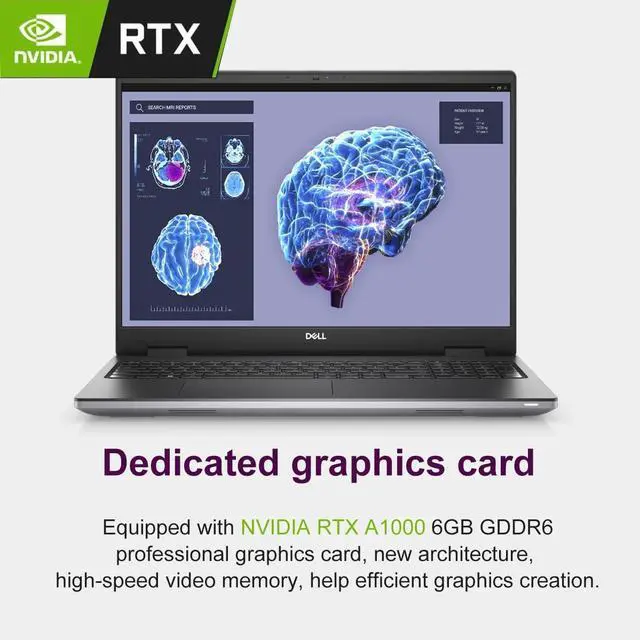 Alt view image 2 of 7 - Dell Precision 7000 7780 Mobile Workstation Laptop, NVIDIA RTX A1000 6GB, 32GB CAMM DDR5 RAM, 512GB NVMe SSD, 17.3" FHD 99% DCI-P3, Intel 24-Core i9-13950HX (>Ultra 9 285H), Win 11 Pro