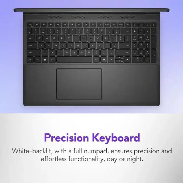 Alt view image 6 of 7 - 2026 Alienware 15 Gaming Laptop (15.3" FHD+ 165Hz, AMD Ryzen 5 220 (> Intel Ultra 7-155U), 32GB DDR5, 1TB SSD, NVIDIA GeForce RTX 4050 6GB), Backlit, Cryo-tech Cooling, Ethernet, Windows 11 Home
