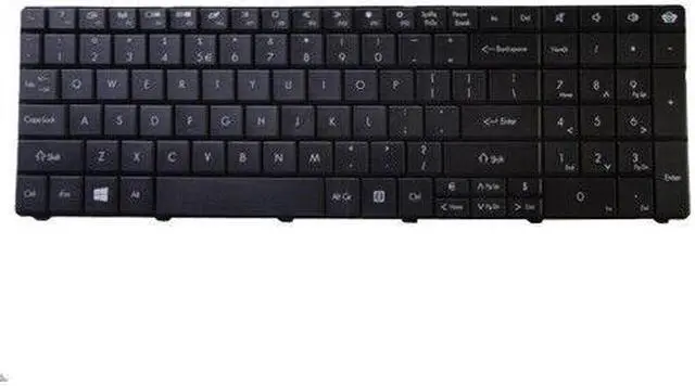 Main image of replacement keyboard for Gateway NE51B NE56R NE71B  NK.I1717.05C PK130QG2B00