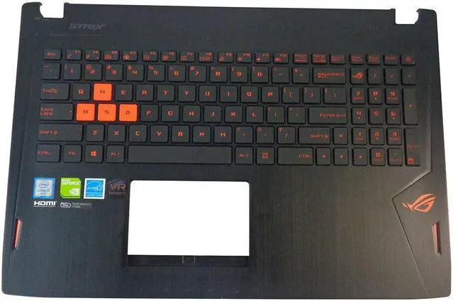 Main image of replacement keyboard for Asus ROG Strix GL502VS GL502VT with Palmrest  Backlit  13NB0DD1AP0101