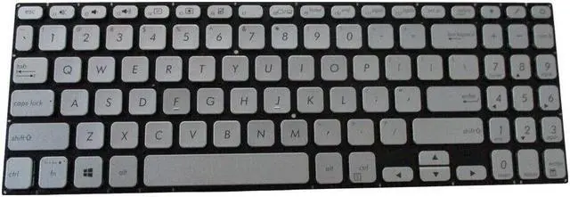 Main image of replacement keyboard for Asus VivoBook S15 S530 Silver color