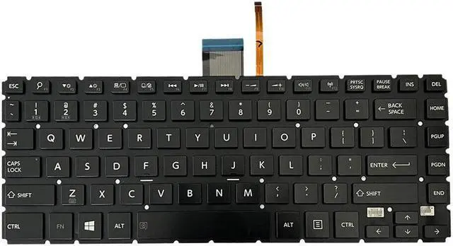 Alt view image 2 of 5 - replacement keyboard for Toshiba Satellite P30W-B P35W-B P35W-B3220 P35W-B3226  US AECZ1U00010