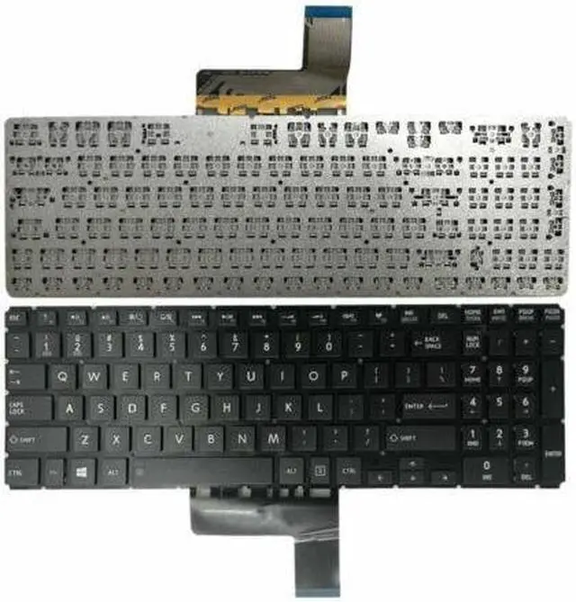Main image of replacement keyboard for Toshiba Satellite C55-C5232 C55-C5241 C55-C L55-C L55D-C US  BLACK