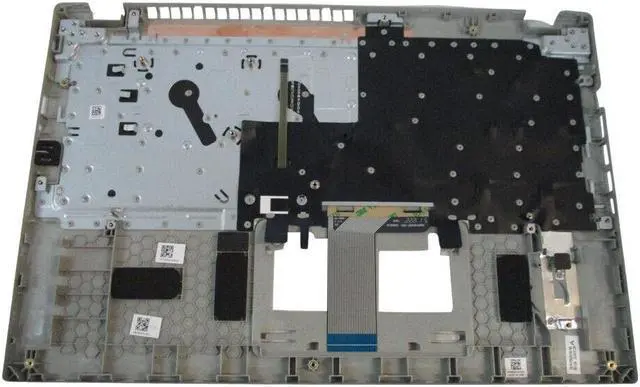 Alt view image 2 of 4 - replacement keyboard for Acer Aspire Vero AV15-52 Gray color Upper Case with Palmrest   6B.KBHN2.001