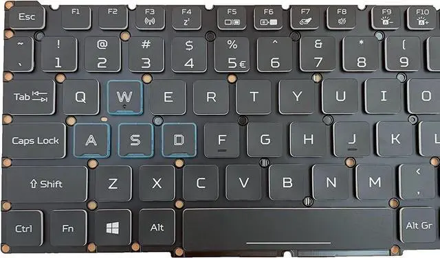 Alt view image 3 of 5 - replacement keyboard for ACER Predator Helios 300 PH315-52 PH317-53 N18I2 N18I3 US with Backlit