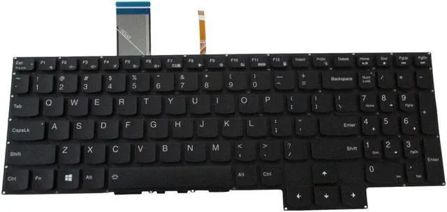 Main image of replacement keyboard for Lenovo Legion 5-15ARH05H 5-15IMH05 5-15IMH05H Backlit  with White color  Keys