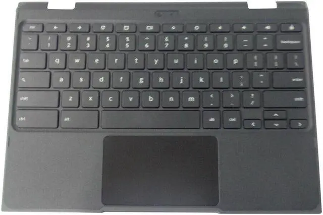 Main image of replacement keyboard for Lenovo 500E Chromebook Palmrest  including  Touchpad 5CB0Q79737