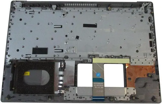 Alt view image 2 of 4 - replacement keyboard for Lenovo Ideapad L340-15API L340-15IWL Silver with Palmrest   5CB0S16592