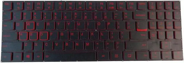 Main image of replacement keyboard for Lenovo Legion Y530-15ICH Y720-15IKB Red Backlit  N20M27498