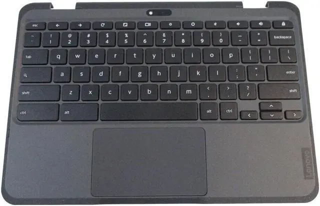 Main image of replacement keyboard for Lenovo 500e Chromebook Gen 3 with Palmrest   including  Touchpad 5M11K67161
