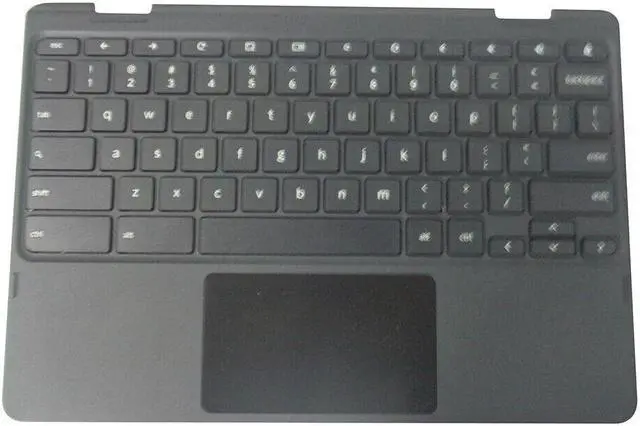 Main image of replacement keyboard for Lenovo 300E Chromebook Palmrest  including  Touchpad 5CB0Q93995