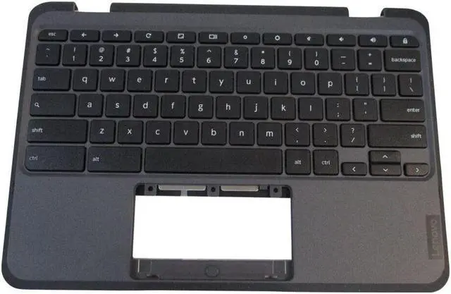 Main image of replacement keyboard for Lenovo 300e Chromebook Gen 3 with Palmrest   5M11C94699 Wifi/Non-Webcam