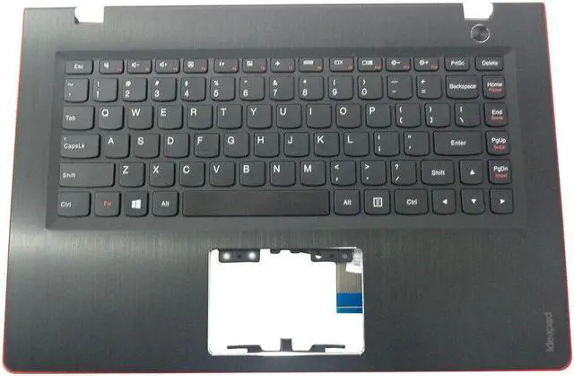 Main image of replacement keyboard for Lenovo Ideapad 700S-14ISK Black with Palmrest