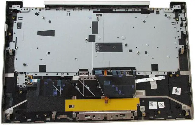 Alt view image 2 of 4 - replacement keyboard for Lenovo Yoga C740-14IML 81TC with Palmrest  Backlit  including  Touchpad 5CB0U43990