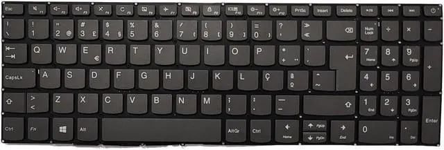 Alt view image 2 of 5 - replacement keyboard for Lenovo Ideapad 320-15ABR 320-15IAP 320-15AST 320-15IKB   PORTUGUESE