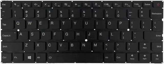 Alt view image 2 of 5 - replacement keyboard for Lenovo Ideapad 710S-13IKB 710S-13ISK 510S-13ISK 310S-13ISK  US Black with
