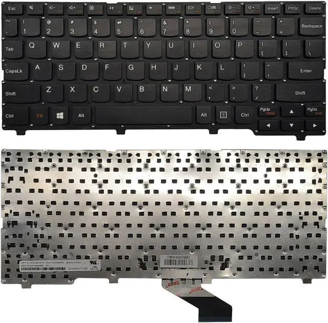 Main image of replacement keyboard for Lenovo Ideapad 110S-11AST 110s-11IBR  US Black without backlit