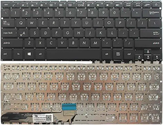 Alt view image 2 of 5 - Laprop Keyboard for ASUS UX430 UX430U UX430UA UX430UQ UX430UN U4100U Black US