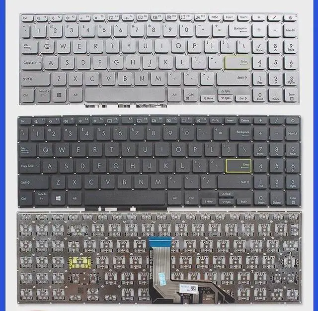 Main image of replacement keyboard for ASUS S533 X513 X513UA M513 K513E M5600IA V5050E/EA E510 V5100E US