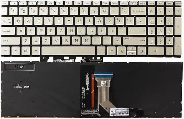 Alt view image 2 of 5 - replacement keyboard for HP 15-EG 15-EH TPN-Q246 TPN-Q245 15-eg0021nr M08910-001  US Backlit