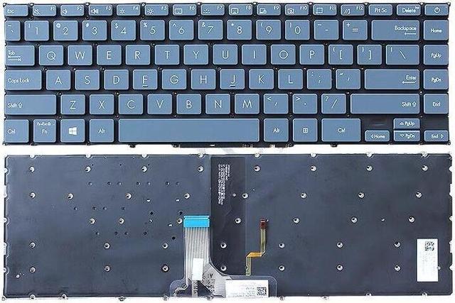 US Keyboard For ASUS ZenBook 13 UX325 UX325J UX325JA UX325EA UX325E UX325EA  Gray color