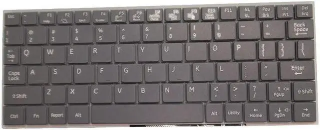 Main image of Keyboard For Logiq F6 F3 English US Grey