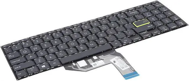 Alt view image 3 of 5 - US Keyboard for ASUS VivoBook 15 S533 X513 M513 M5600IA E510 BLACK