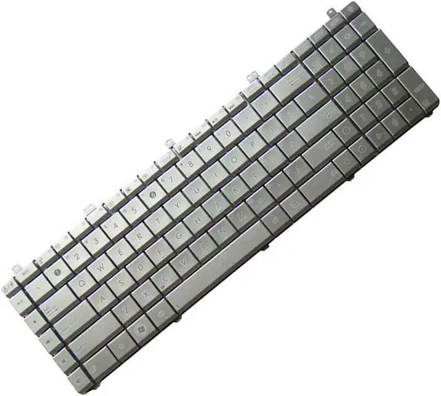 Alt view image 3 of 5 - Laptop Keyboard for ASUS N55S N55 N55SL N55SF N75SF N75S N75SL N75 Silver US