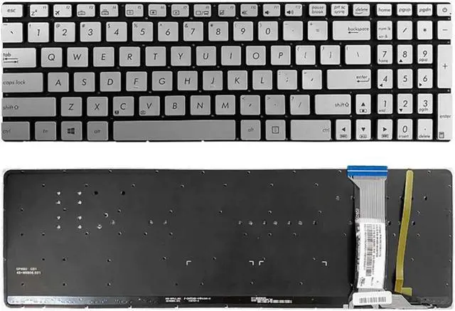 Alt view image 3 of 5 - Keyboard for ASUS ZX50J ZX50JX GL551J GL552J GL552V FX-PRO 6700 630US Backlit