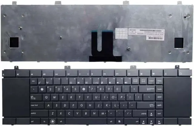 Main image of Laptop Keyboard for ASUS A32-NX90 NX90J NX90JN NX90JQ NX90SN Black US Backlit