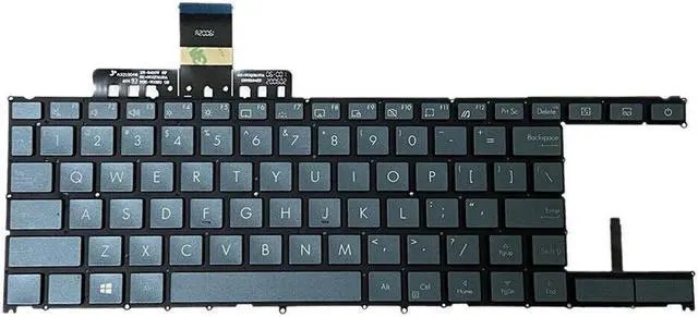 Alt view image 2 of 5 - Replacement keyboard for  Asus ZenBook Duo UX481 UX481FA UX481FL Laptops P Backlight Keyboard US