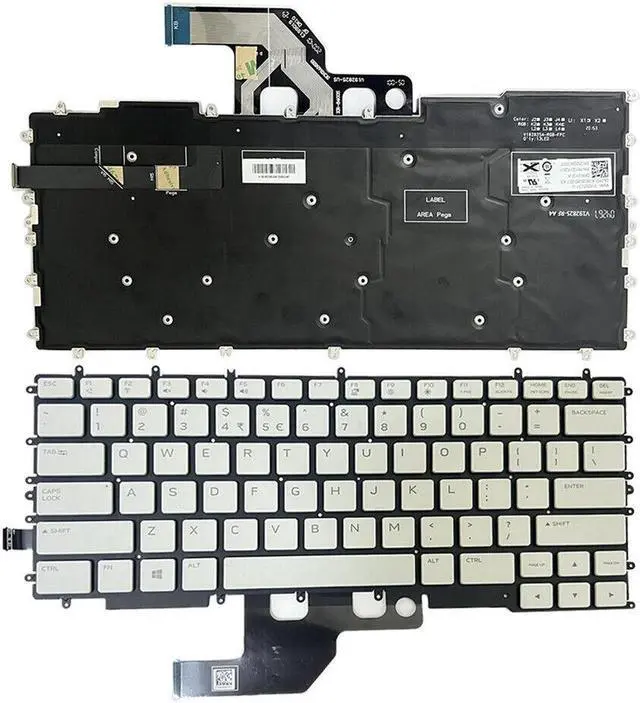 Main image of replacement keyboard for Dell Alienware M15 R3 R4 RGB US with Backlit   YGFJK PK132VR2B01