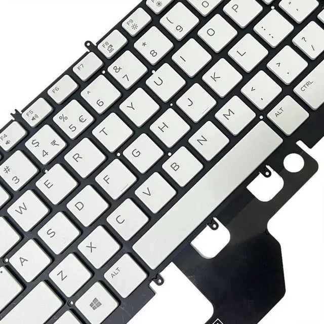 Alt view image 2 of 5 - replacement keyboard for Dell Alienware M15 R3 R4 RGB US with Backlit   YGFJK PK132VR2B01