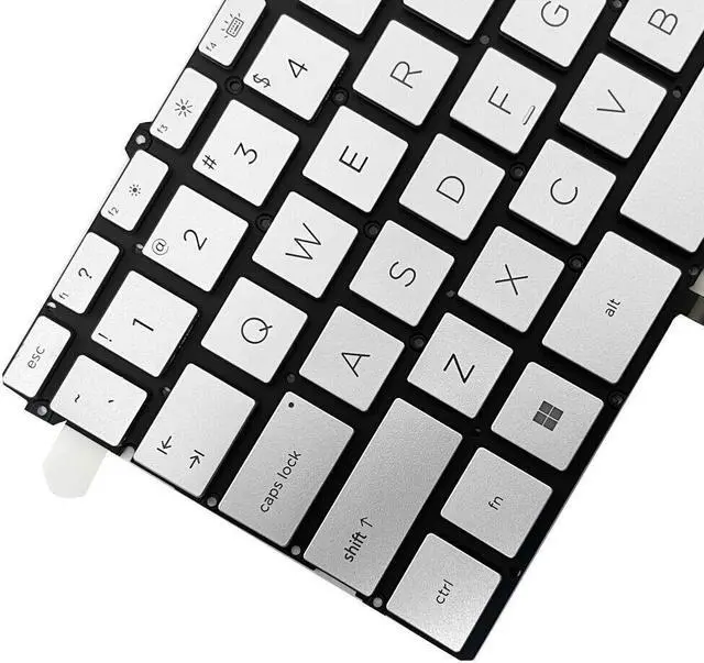 Alt view image 2 of 5 - US Backlight Keyboard Repair for HP Pavilion X360 14-DW 14M-DW0023DX SN9193BL S