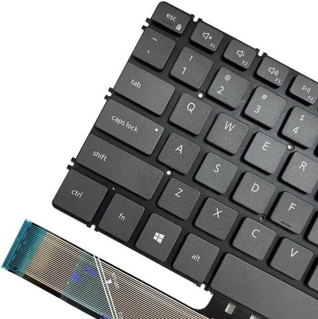 Alt view image 2 of 5 - Backlit keyboarfor DELL Inspiron 7490  Vostro  5390 5391 5490 LatituDE 3301