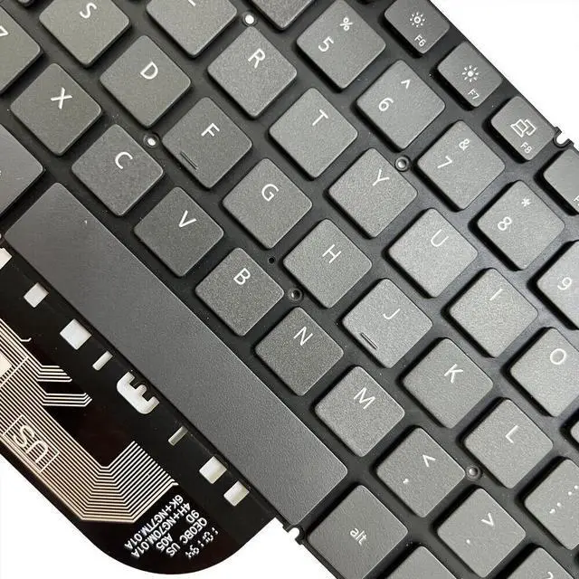 Alt view image 3 of 5 - Backlit keyboarfor DELL Inspiron 7490  Vostro  5390 5391 5490 LatituDE 3301