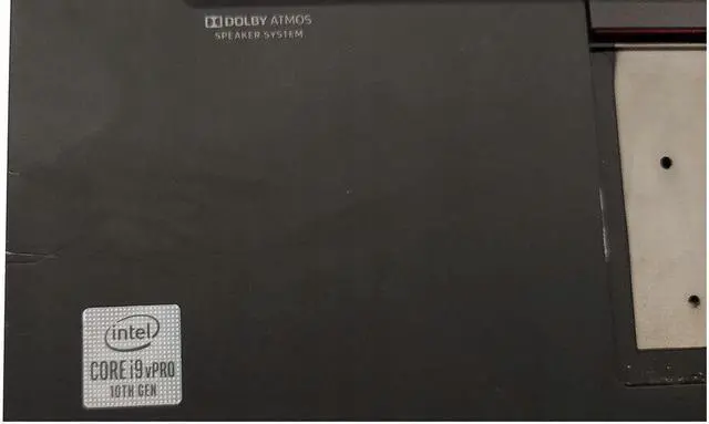 Alt view image 3 of 5 - replacement keyboard for LENOVO THINKPAD P1 X1 EXTREME GEN 2 Palmrest  US QWERTY BACKLIT LED