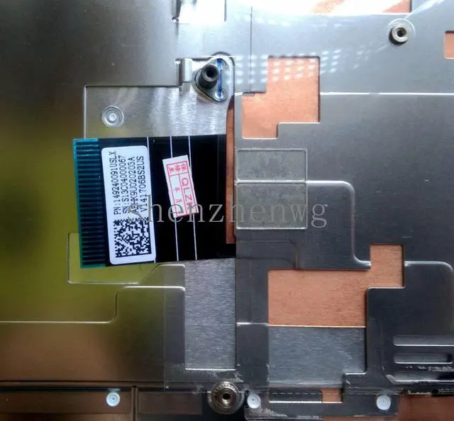 Alt view image 3 of 5 - replacement keyboard for Sony SVF15 SVF151 SVF152 SVF153 SVF1541 palmrest US  cover touchpad