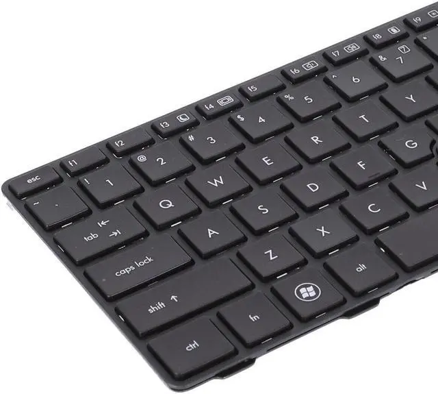 Alt view image 2 of 5 - US Keyboard for HP EliteBook 8460P Black Frame Black With Piont Stick 635769 001