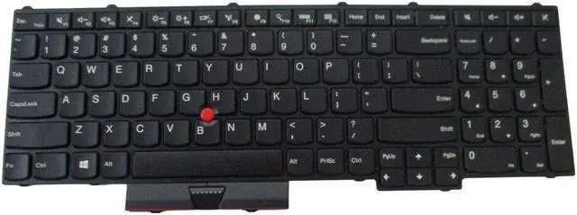Main image of replacement keyboard for Lenovo ThinkPad P51 P71 Non-Backlit  01ER981 01HW271