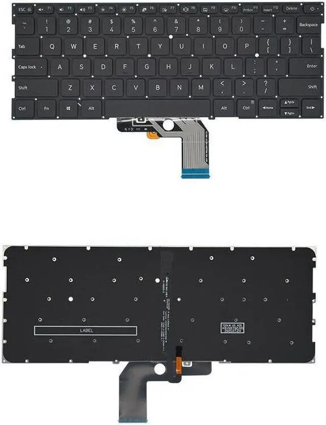 Alt view image 2 of 5 - replacement keyboard for Xiaomi MI AIR 13.3 Inch 161301 TM1704 TM1703 TM1613R TM1604 US