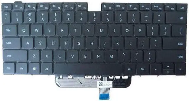 Alt view image 2 of 4 - Huawei MateBook D 14 NbB-WAH9 WAH9P NbB-WAE9P Nbl-WAQ9R US Backlit Keyboard