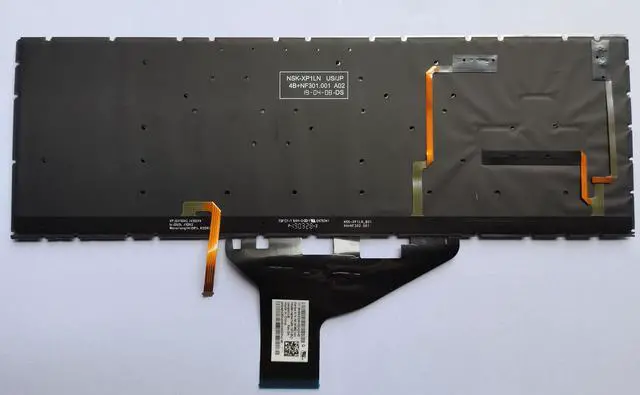 Alt view image 2 of 4 - replacement keyboard for  HP omen 15-DH 15-DH002NR 15-DH001 15-DH0161TX  US Colorful BACKLIT