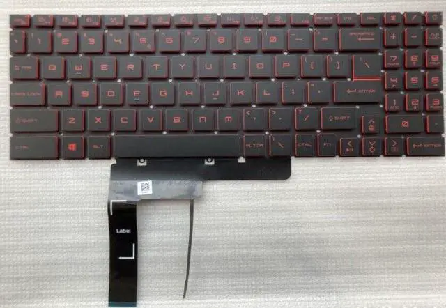 Main image of replacement keyboard for  MSI Pulse GL76 11UCK 11UDK GL76 11UEK 12UEK 12UG MS-17L1  US Backlit