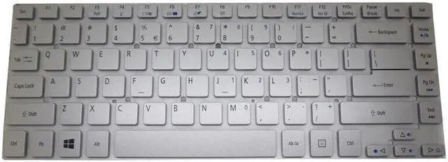 Alt view image 2 of 5 - Silver US Keyboard For ACER V3-431 V3-431G V3-471 V3-471G 3830 Series NO Frame