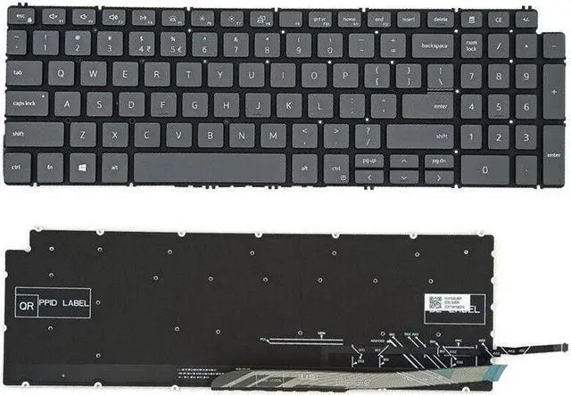 Main image of US backlit keyboard for Dell Inspiron 7500 7506 7590 7591 7706 7791 2-in-1 7501