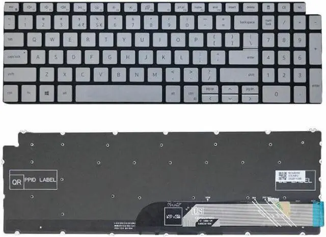Alt view image 3 of 5 - US backlit keyboard for Dell Inspiron 7500 7506 7590 7591 7706 7791 2-in-1 7501