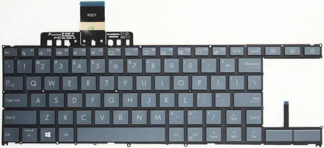 Main image of US Backlit Keyboard for Asus Zenbook Duo UX481 UX481FL UX481FLY UX481FAY UX481FA